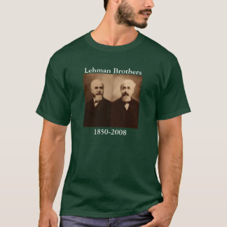 T-shirt Lehman Brothers, 1850-2008