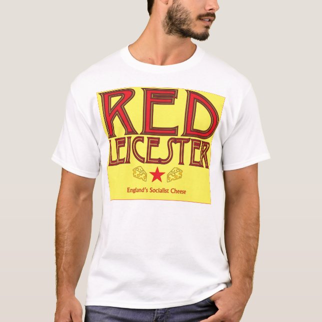T-shirt Leicester rouge (Devant)