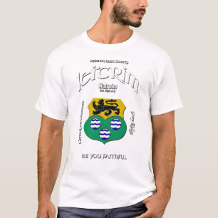 T-shirt Leitrim Irlande Crest