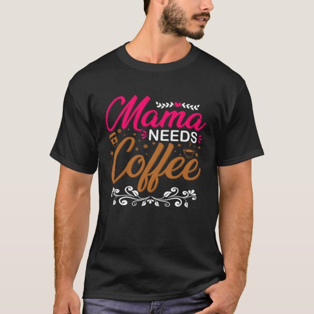 T-shirt L'Élément De La Vie Est Mère 134 (Devant)