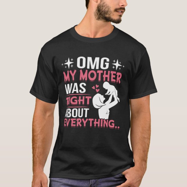 T-shirt L'Élément De La Vie Est Mère 67 (Devant)