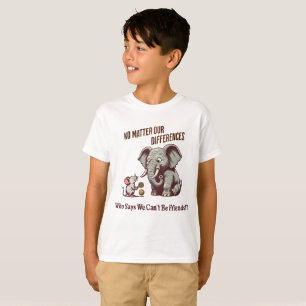 T-shirt L'Éléphant et la Souris Amis