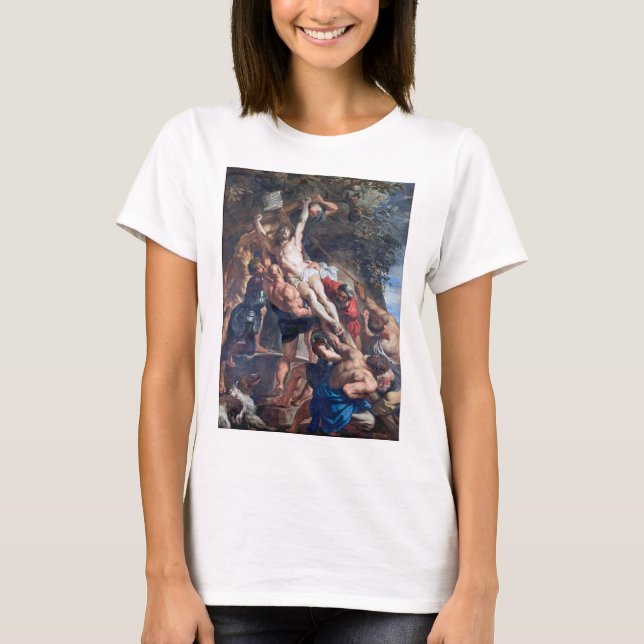 T-shirt L'élévation de la croix, Rubens (Devant)