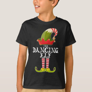T-shirt L'elfe de la danse amusant cadeau de Noël jumelant