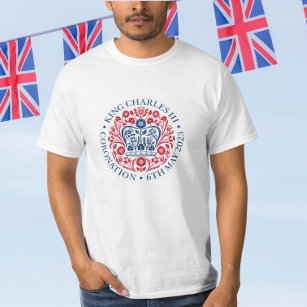 T-shirt L'emblème du couronnement du roi Charles 2023