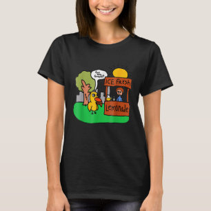 T-shirt Lémérite Fraîche De Glace A Des Raisins Canard