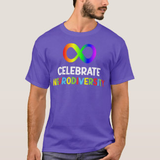 T-shirt Lemniscate Celebrate Neurodiversity Puzzle Lover