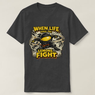 T-shirt Lemon Shinobi – QUAND LA VIE VOUS DONNE DES CITRON