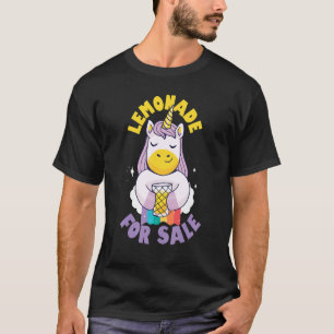 T-shirt Lemonade À Vendre Stand Pour Entrepreneur Enfants