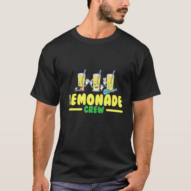 T-shirt Lemonade Crew Juice Stand Lemonade (Devant)