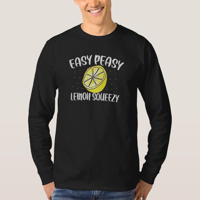 T-shirt Lemonade d'été au citron doux facile (Devant)