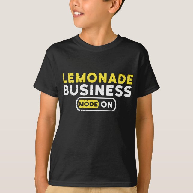 T-shirt Lemonade Mode Entreprise Sur Fruit Été Jus De Citr (Devant)