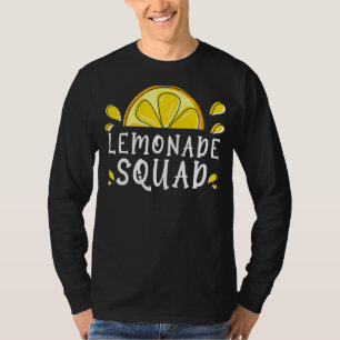 T-shirt Lemonade Squad Summer Beach Mix Boisson