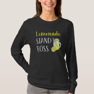 T-shirt Lemonade Stand Boss Ceo Lemon Crew Fun Entrepreneu