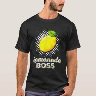 T-shirt Lémonade Stand Boss et Crew Lemon Juice Summer G
