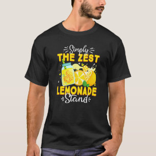 T-shirt Lemonade Stand Boss Lemon Juice Simplement Le Zest
