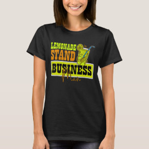 T-shirt Lemonade Stand Commerçant Lemon Juice Business