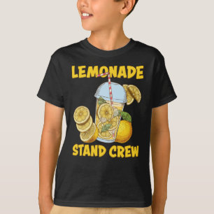 T-shirt Lemonade Stand Crew Lemon Juice Été Rafraîchissant