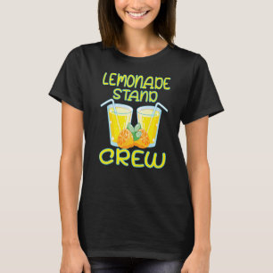 T-shirt Lemonade Stand Crew Security Boss Lemons Juice