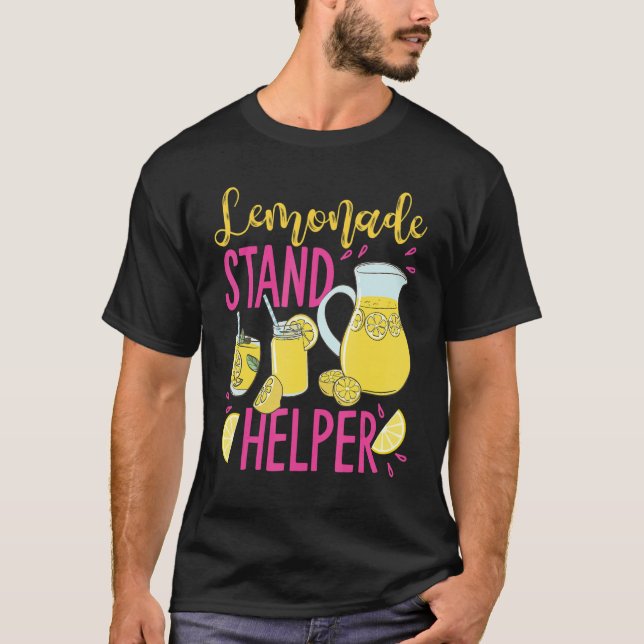T-shirt Lemonade Stand Helper For Crew (Devant)