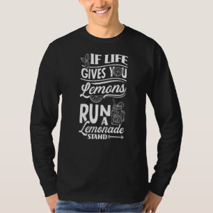 T-shirt Lemonade Stand Lemon Juice Store Si La Vie Vous Do