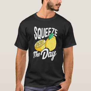 T-shirt Lemonade Stand Lemon Juice Store Squeeze The Day P