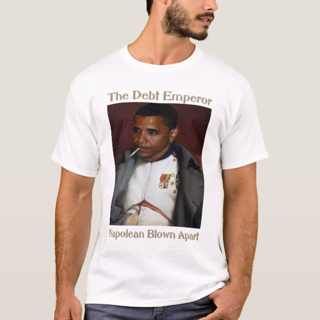 T-shirt L'empereur de dette (Devant)