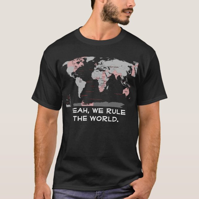 T-shirt L'Empire Britannique, ouais, nous ordonnons le (Devant)