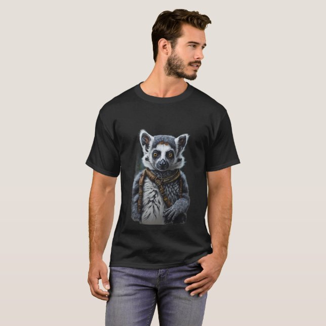T-shirt Lemur Catta (Devant entier)