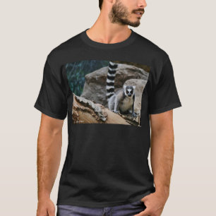 T-shirt Lémur coupé la queue par anneau