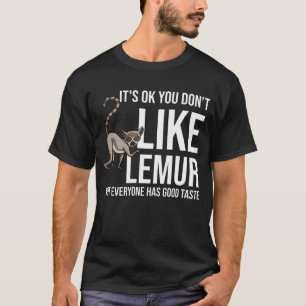 T-shirt Lemur Madagascar Cadeau Funny Monkey Animal Tail