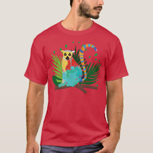 T-shirt Lemur tropical de Madagascar