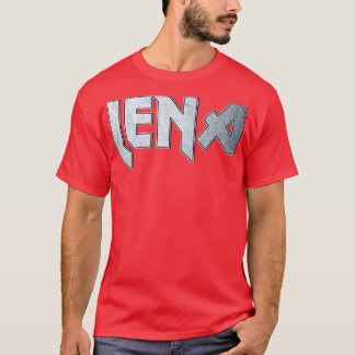 T-shirt Lena en métal lourd