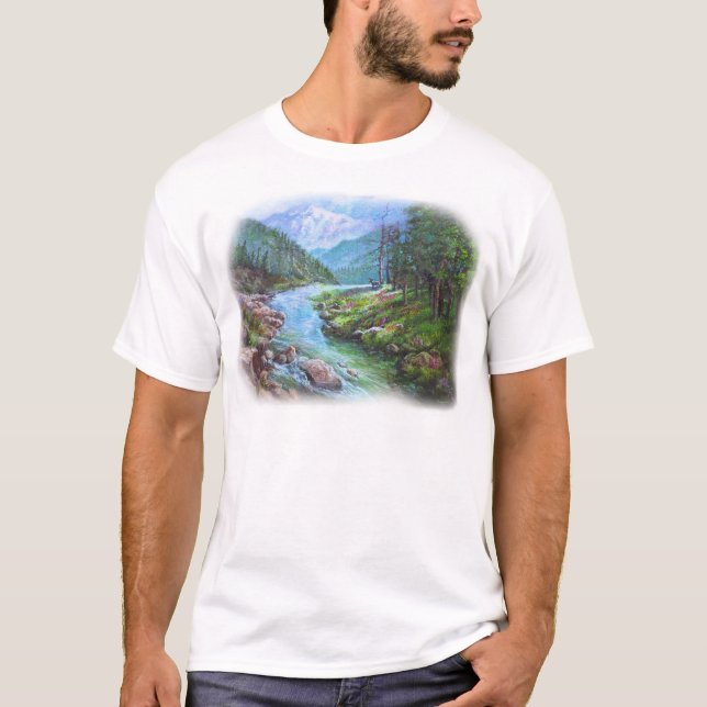 T-shirt L'endroit tranquille (Devant)