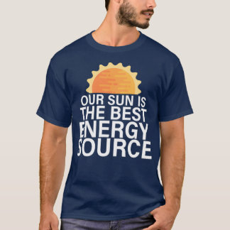 T-shirt L'énergie solaire économise la planète