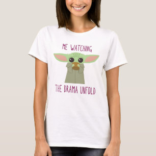 T-shirt L'Enfant - Regardant le Drame se Développer
