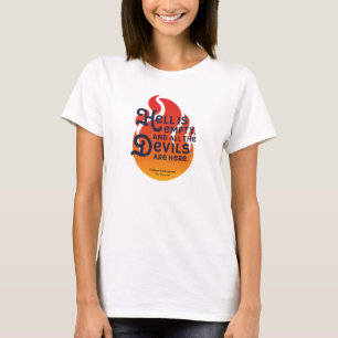 T-shirt L'enfer ardent de William Shakespeare est vide