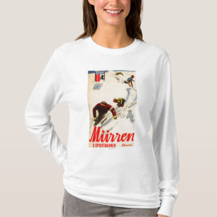 T-shirt L'enfer emballe l'affiche promotionnelle
