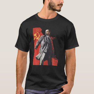 T-shirt Lénine Forever Union soviétique URSS Russie Retr