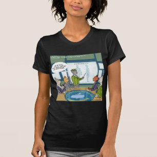 T-shirt L'ennemi naturel des chats, c'est drôle