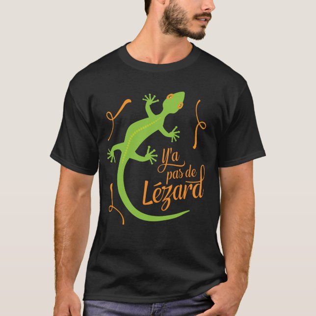T-shirt L'énonciation française drôle de professeur (Devant)