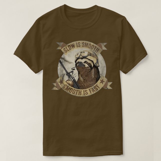 T-shirt Lent Est Lent Lisse Est Faisant Faisant Faisant Fa (Design devant)