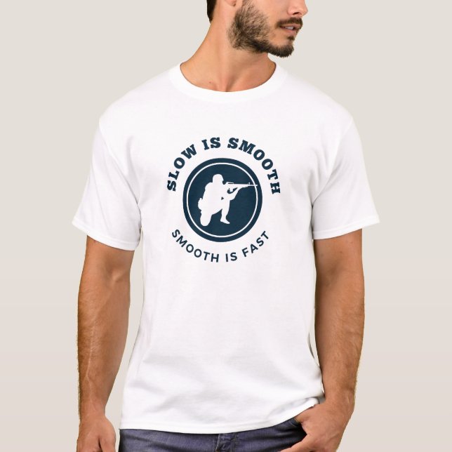 T-shirt Lent, lisse et rapide (Devant)
