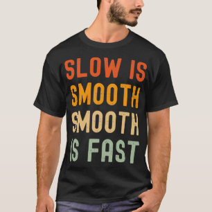T-shirt lent, lisse et rapide