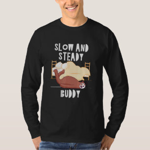 T-shirt Lente et stable Buddy Sloth Lazy Sloth Friends