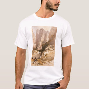 T-shirt L'entrée à PETRA, le 10 mars 1839, plaquent 98 d