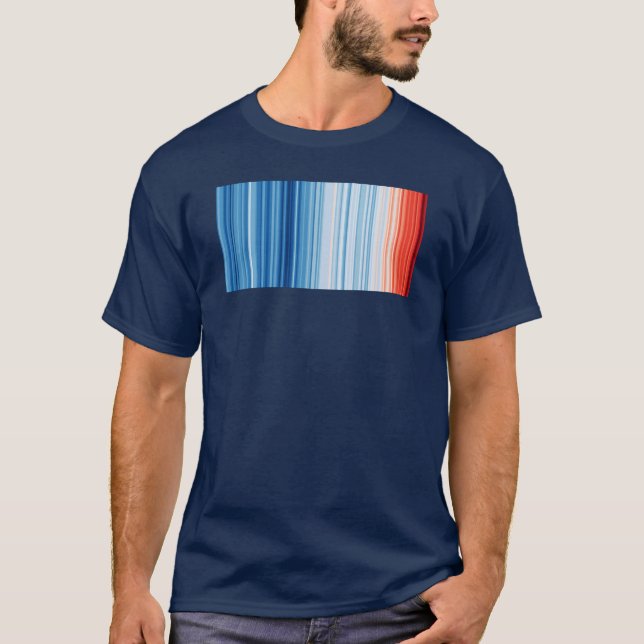 T-shirt L'environnement du changement climatique en Réchau (Devant)