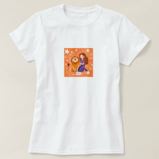 T-shirt Leo cosmique