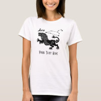 Leo Lion Constellation Texte personnalisé Cadeau A
