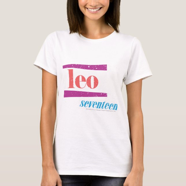 T-shirt Leo Pink (Devant)